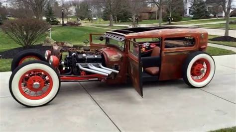 Too Low Tudor! Mad Rat Rod Shop 1929 Ford Model A Chopped